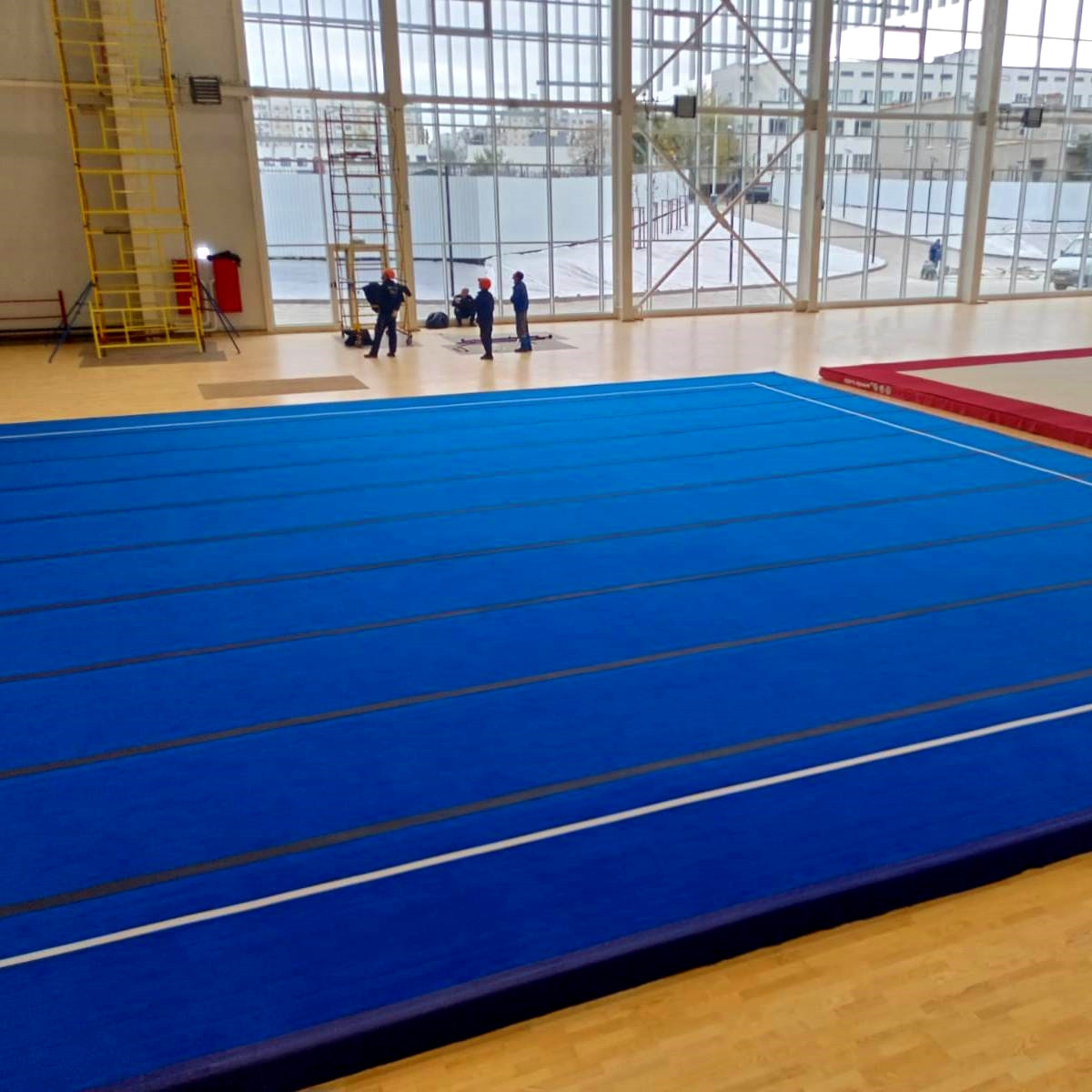 Ковер для спортивной гимнастики GymSport 14x14 Толщина 38 мм
