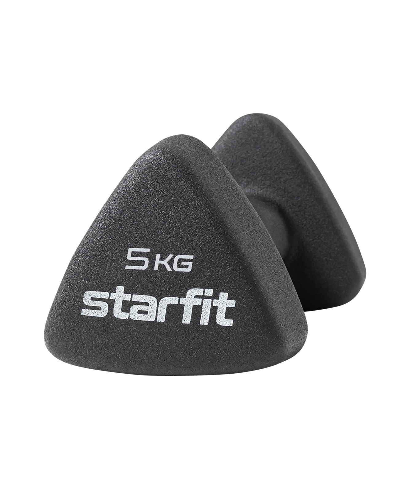Гантель неопреновая 5 кг Star Fit DB-205 черный