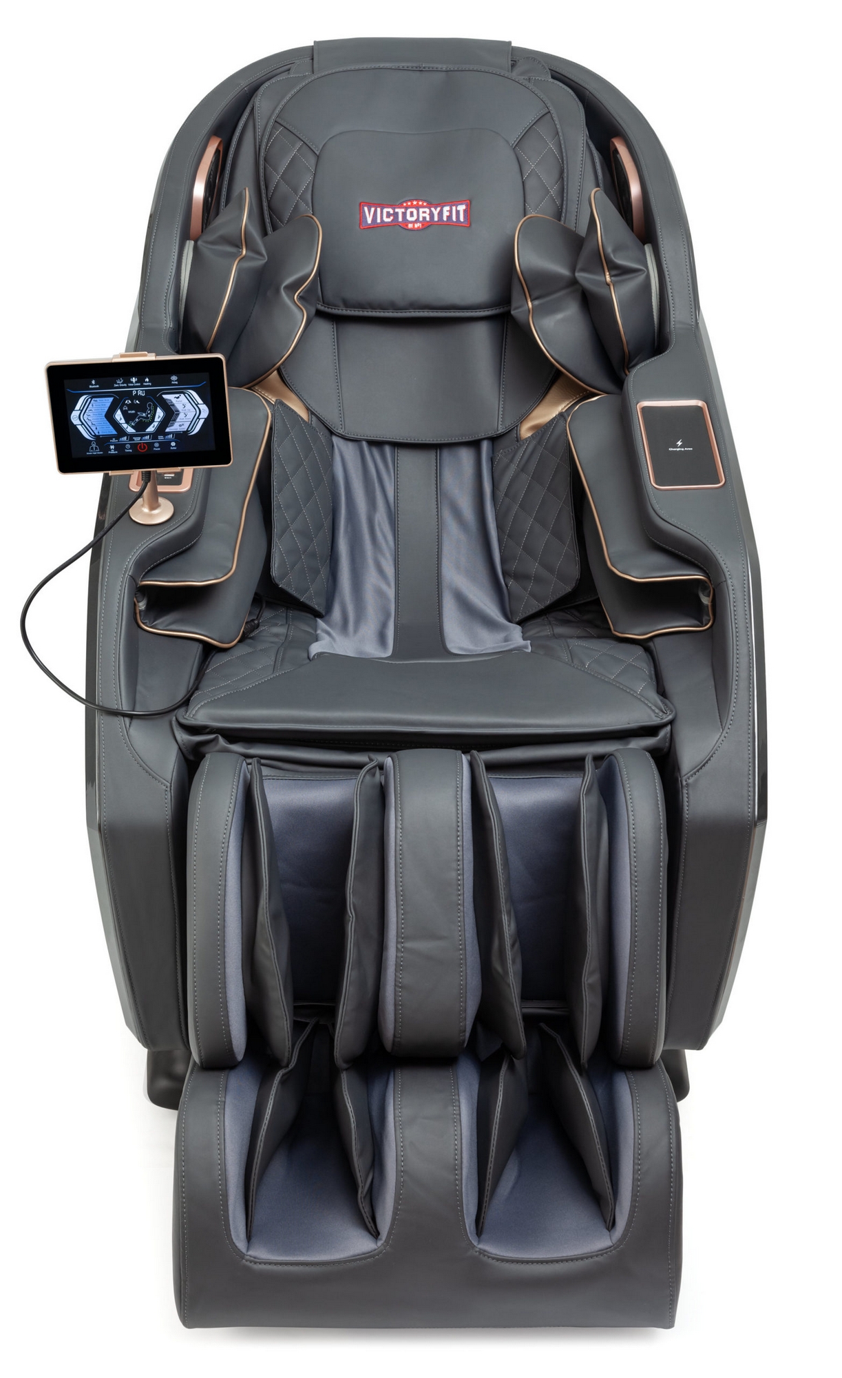 Массажное кресло VictoryFit VF-M91 черный\графит