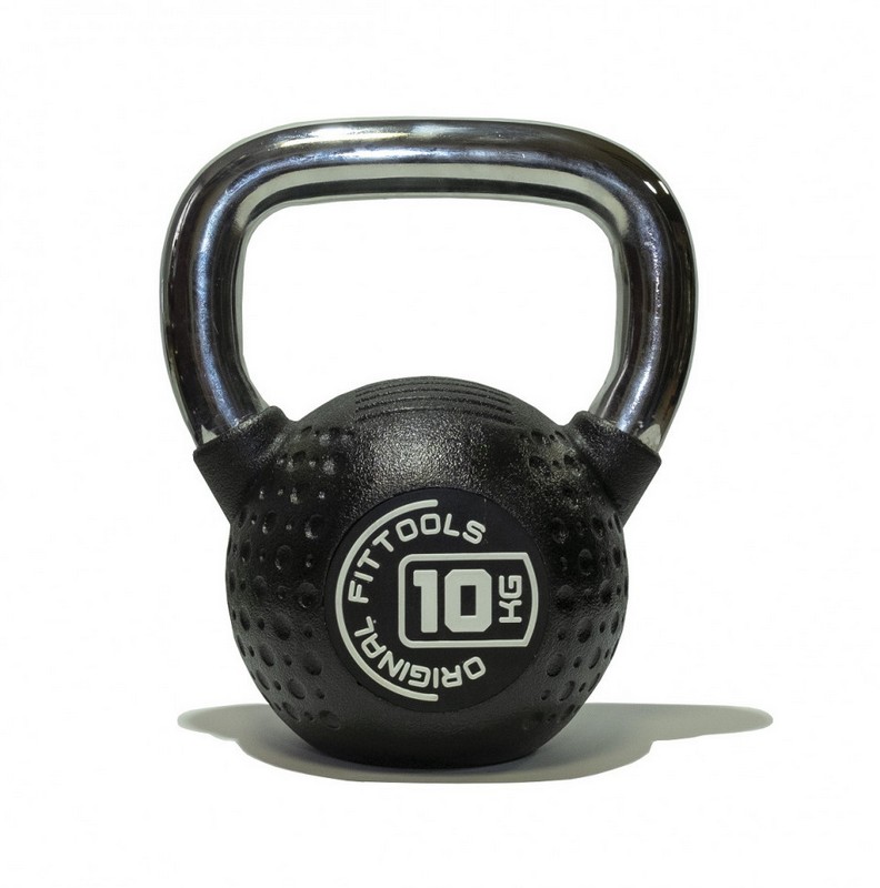 Набор полиуретановых гирь Original Fit.Tools 10 штук от 4 до 32 кг FT-KB-CPU-SET