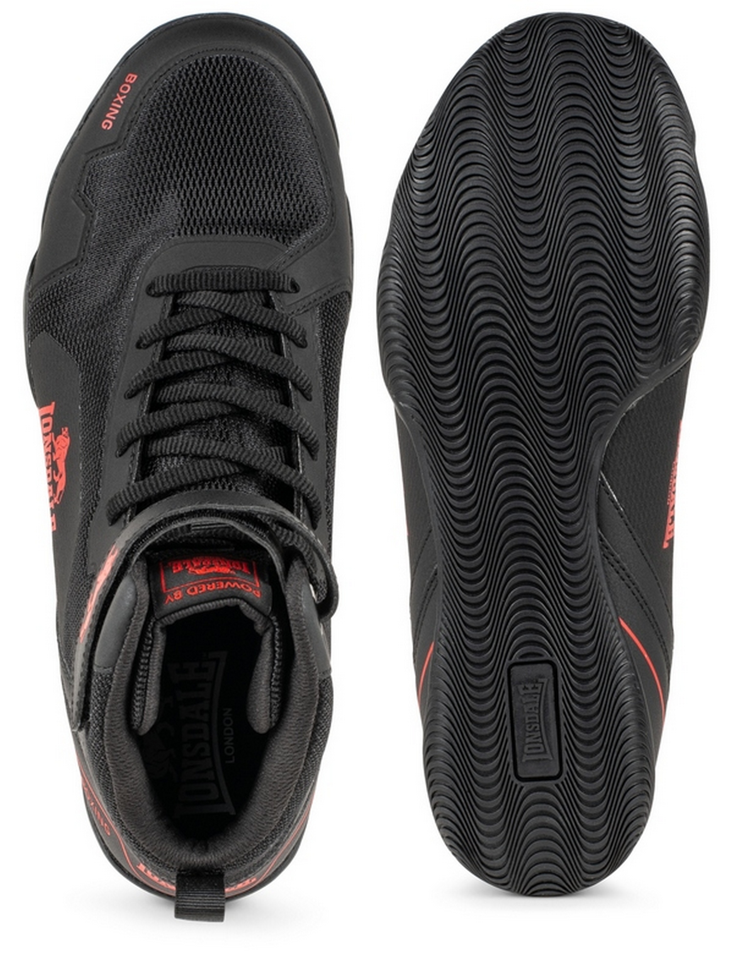Боксерки Lonsdale Rufford 160048 BK/RD черный\красный