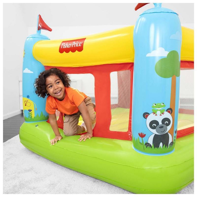 Игровой центр-батут 175х173х135см Bestway Fisher Price 93553