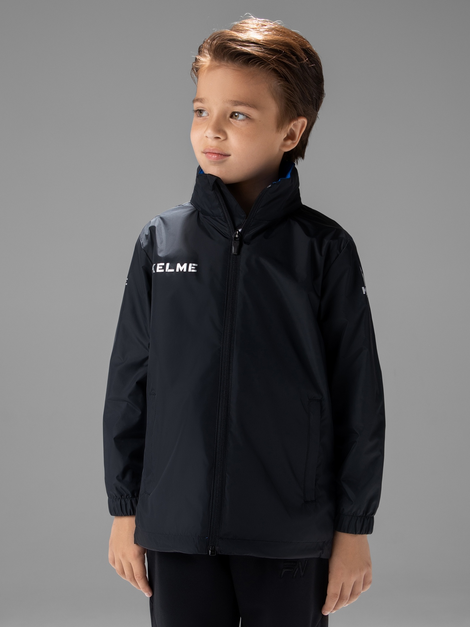 Детская ветровка Kelme Children's Raincoat 3803241-000 Black