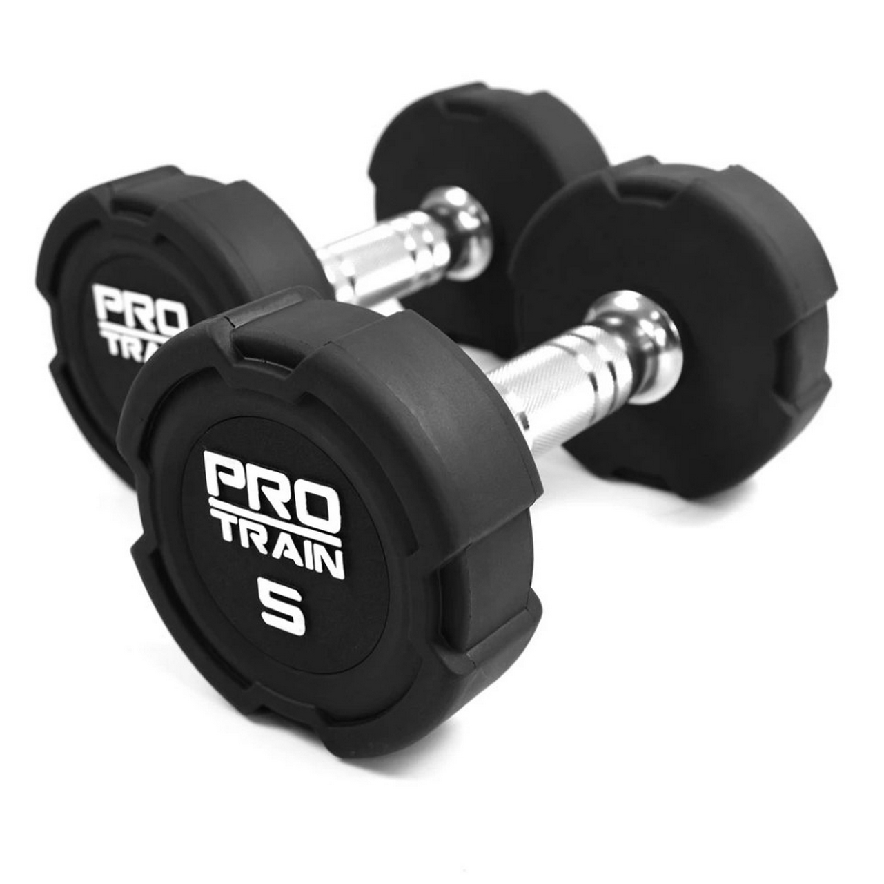 Гантельный ряд полиуретановый 2,5-50 кг Protrain DPU (2.5-50)