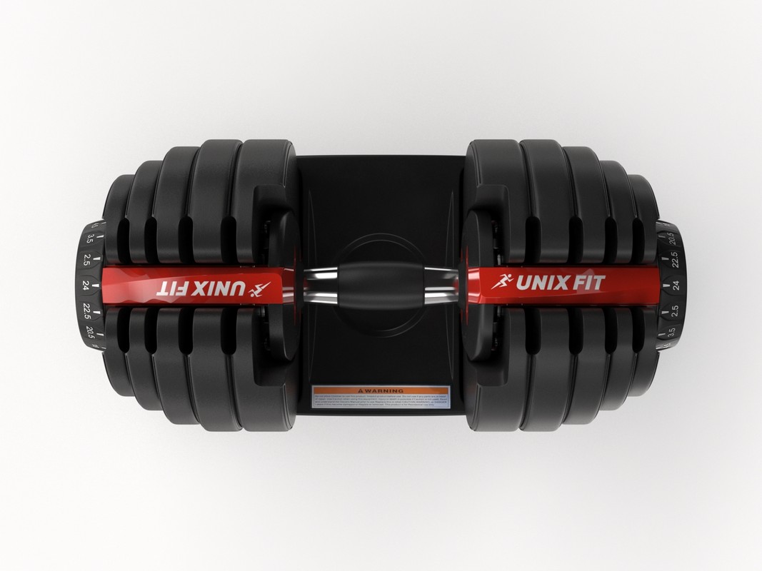 Гантель со ступенчатой регулировкой UnixFit 24kg