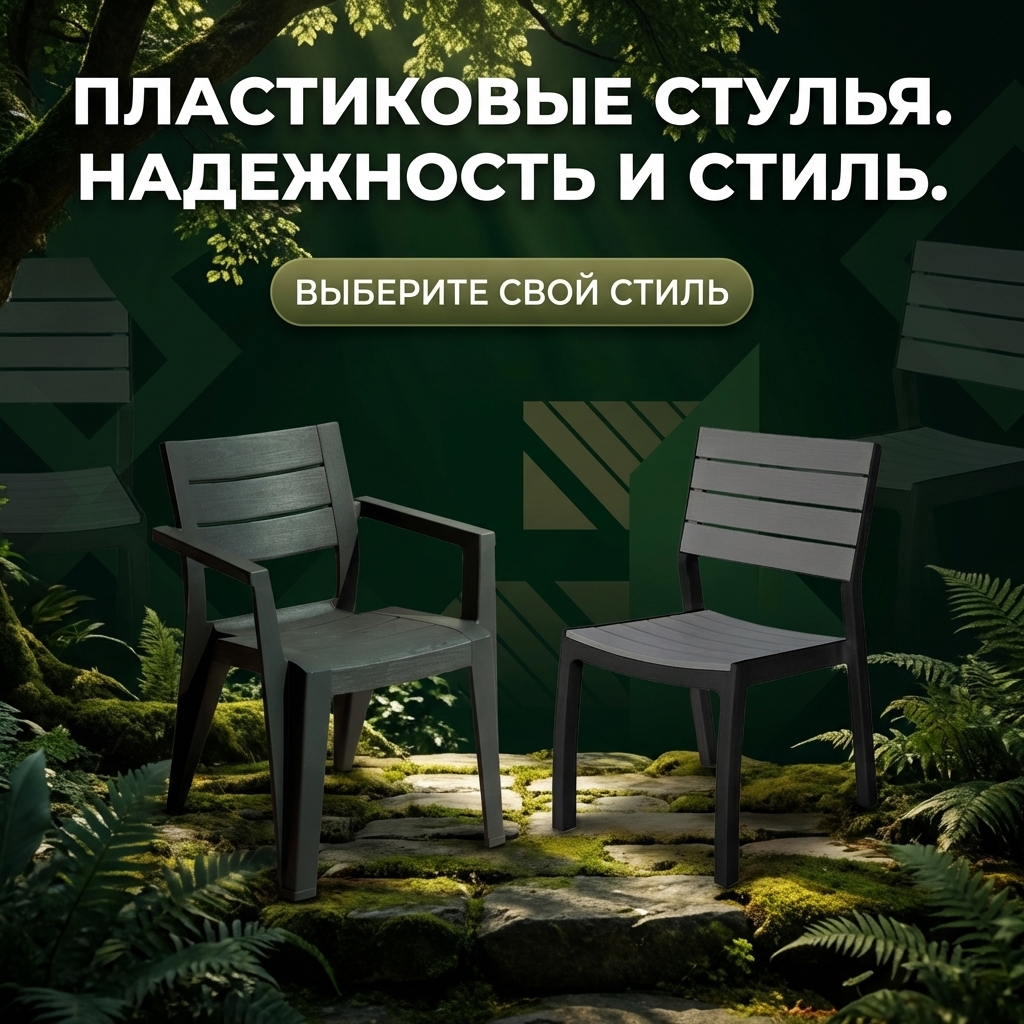 Пластиковые стулья