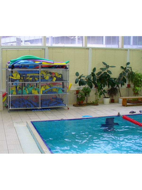 UNO Шкаф для акваинвентаря 169,5x62x159см, разборный 001030/PVC