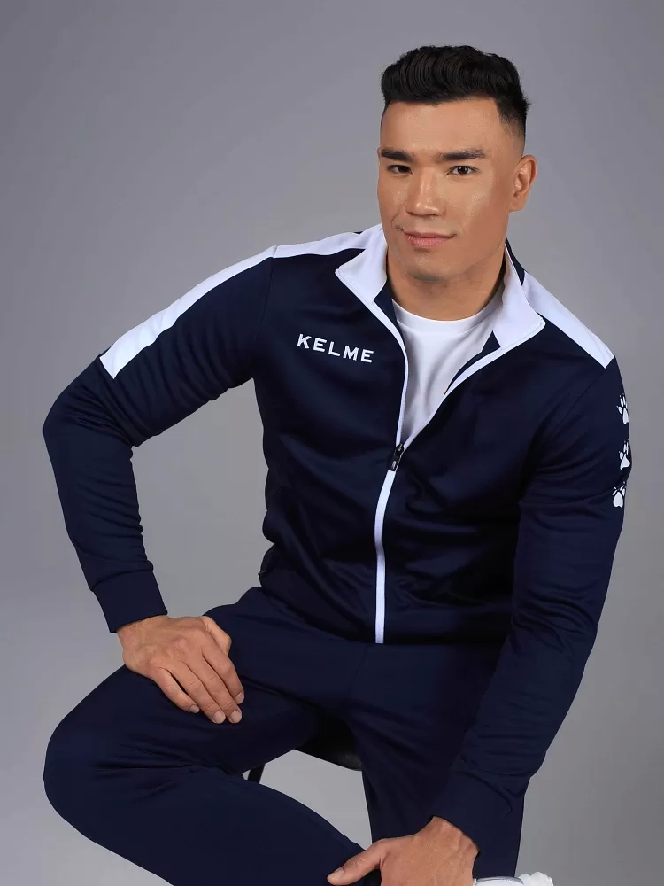 Спортивный костюм Kelme Tracksuit 3771200-424 Dark Blue
