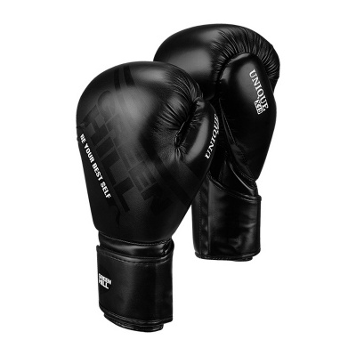 Боксерские перчатки Green Hill UNIQUE BGU-2308 черный