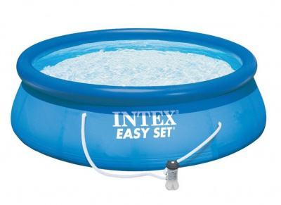 Бассейн 457х84см+ фильтр-насос Intex Easy Set 28158