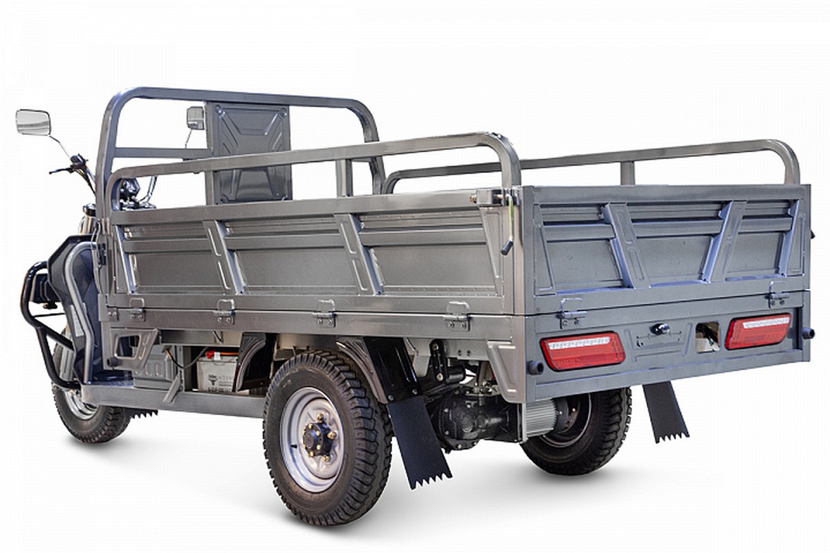 Грузовой электрический трицикл RuTrike Эксперт ПРО Плюс 2200 024609-2779 серый
