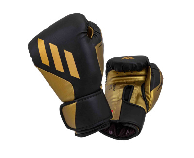 Перчатки боксерские Adidas Speed Tilt 350 SPD350VTG черно-золотой