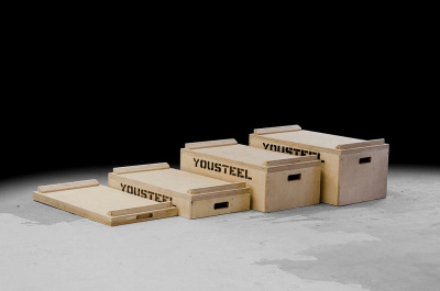 Набор плинтов тяжелоатлетических YouSteel JERK BLOCKS