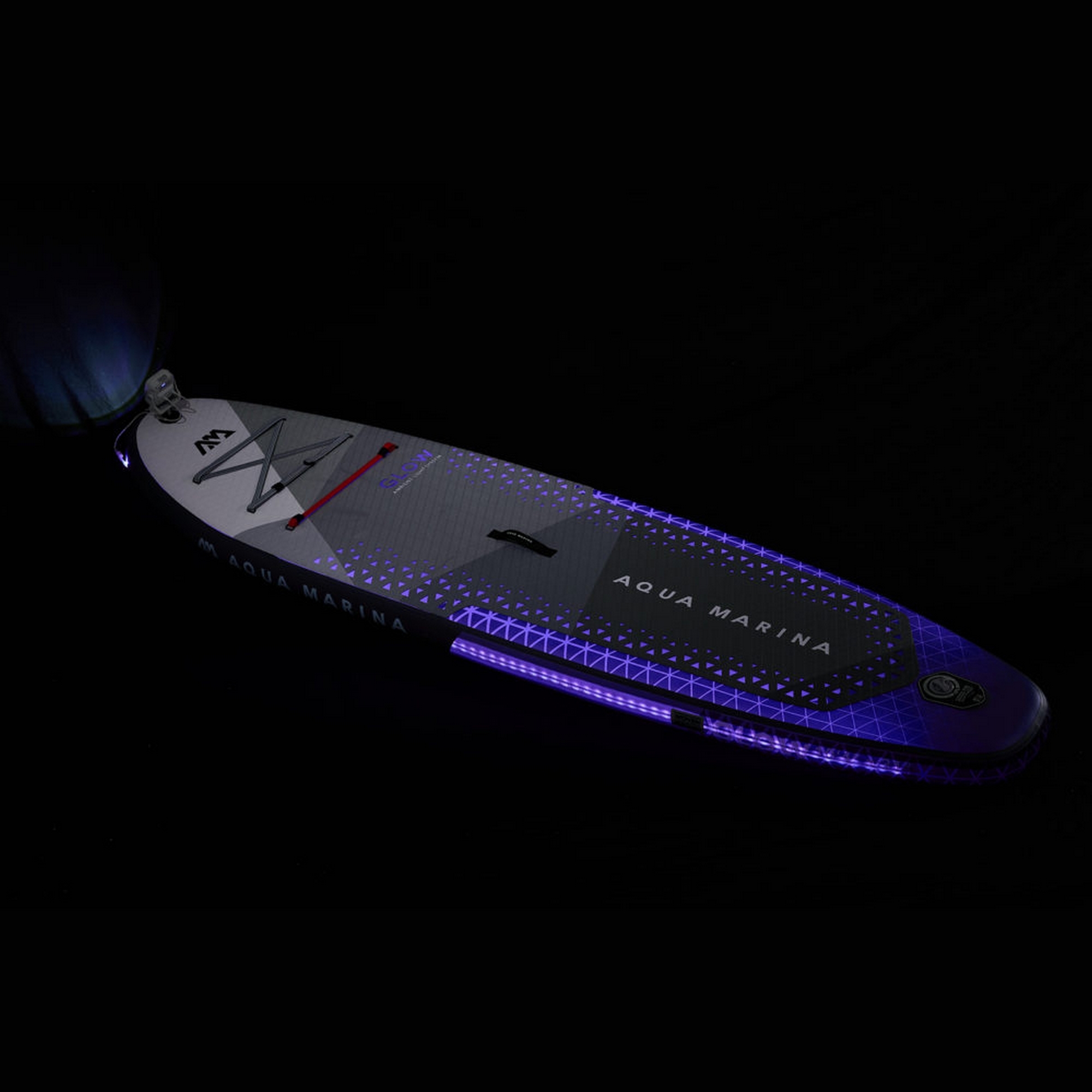 SUP-доска 315х79х15см, Ambient Light System, киль, лиш, до 140кг Aqua Marina Glow BT-24GL