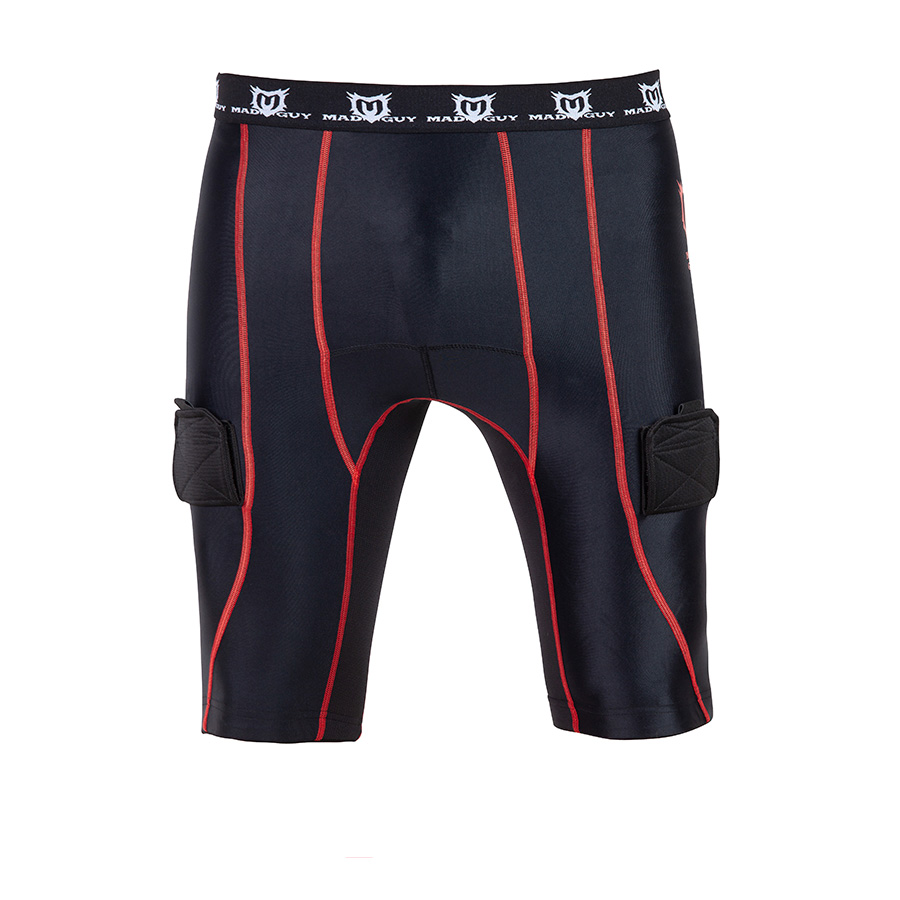 Шорты с защитной пластиковой раковиной Mad Guy Pro Compression JR