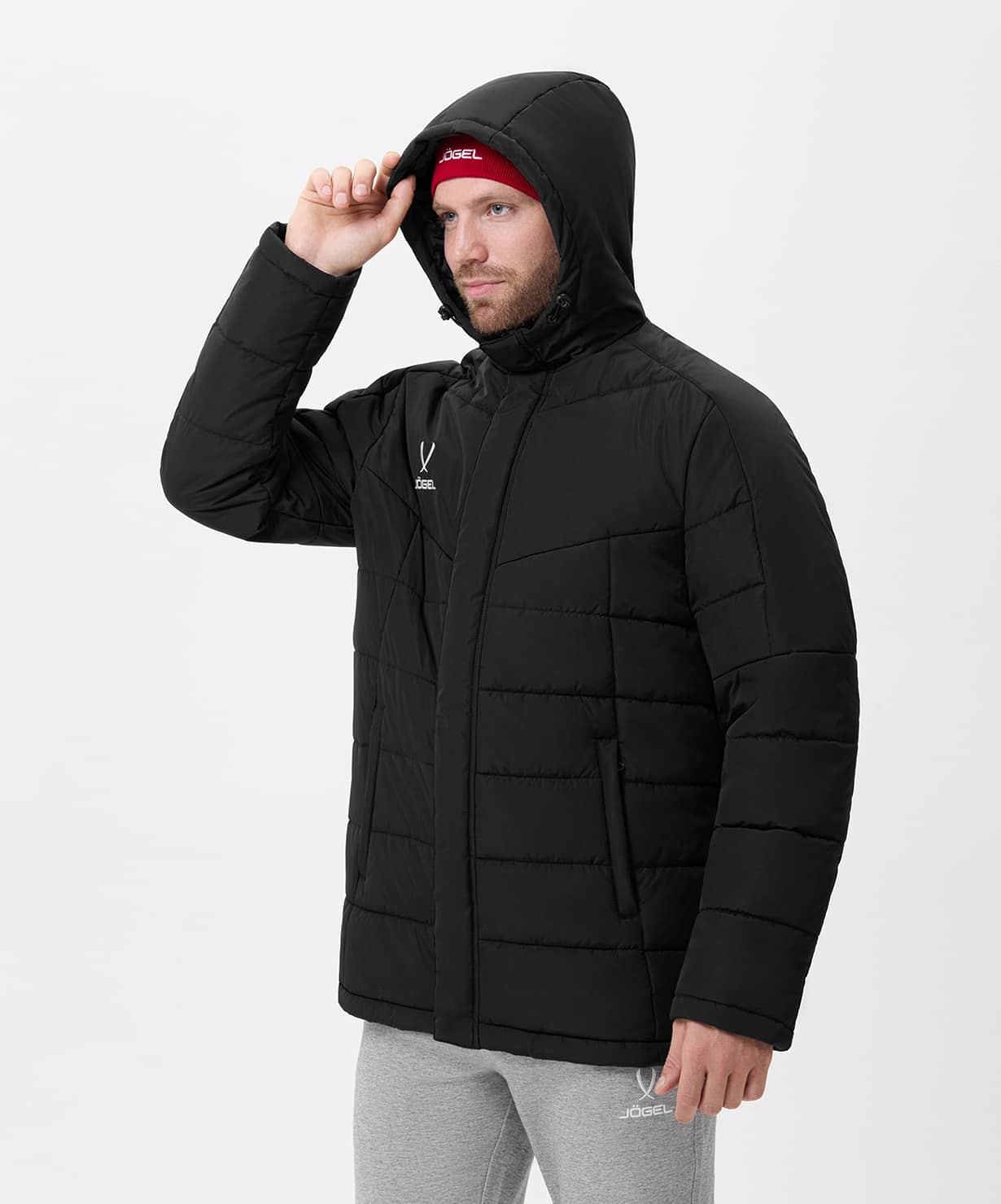 Куртка утепленная Jogel CAMP 2 PerFormPROOF Padded Jacket, черный