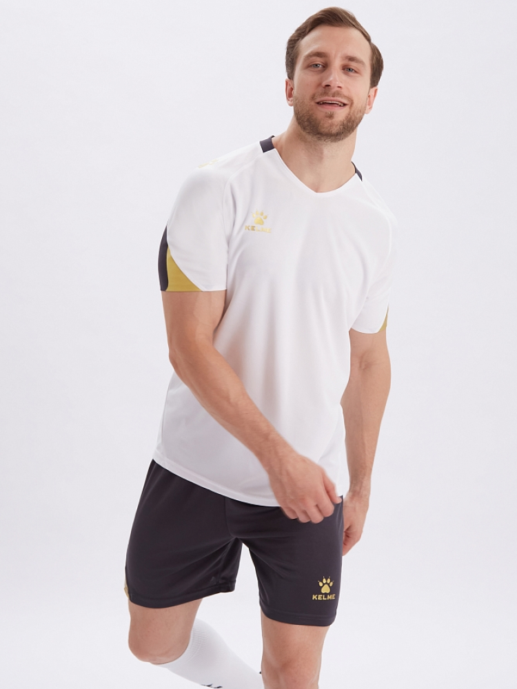 Футбольная форма Kelme Short-Sleeved Football Suit 8151ZB1004-100 White\Black