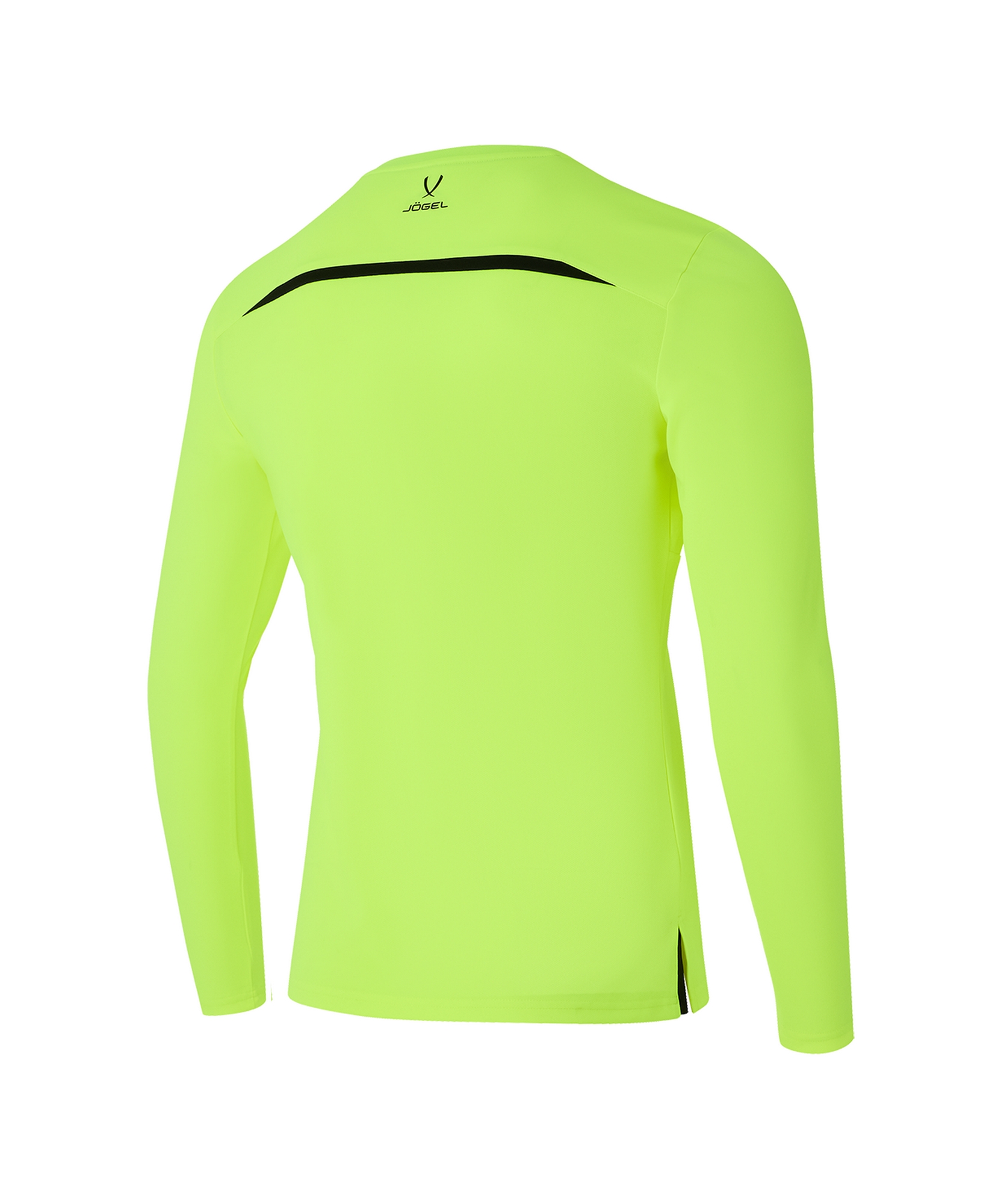 Футболка судейская с длинным рукавом Jogel DIVISION PerFormDRY Referee LS Tee, желтый неон