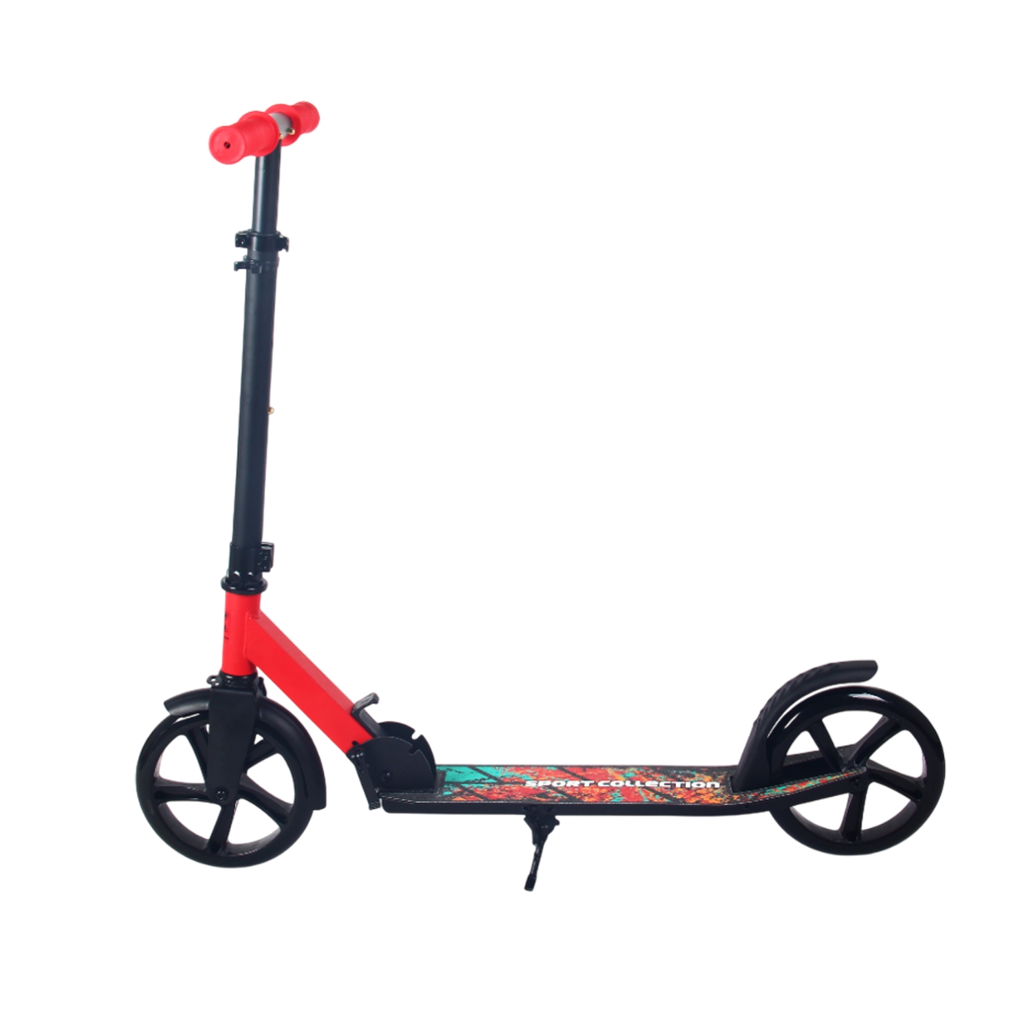 Самокат 200мм Sport Collection CK-SA200-5 black (фонарь и наклейка в подарок)