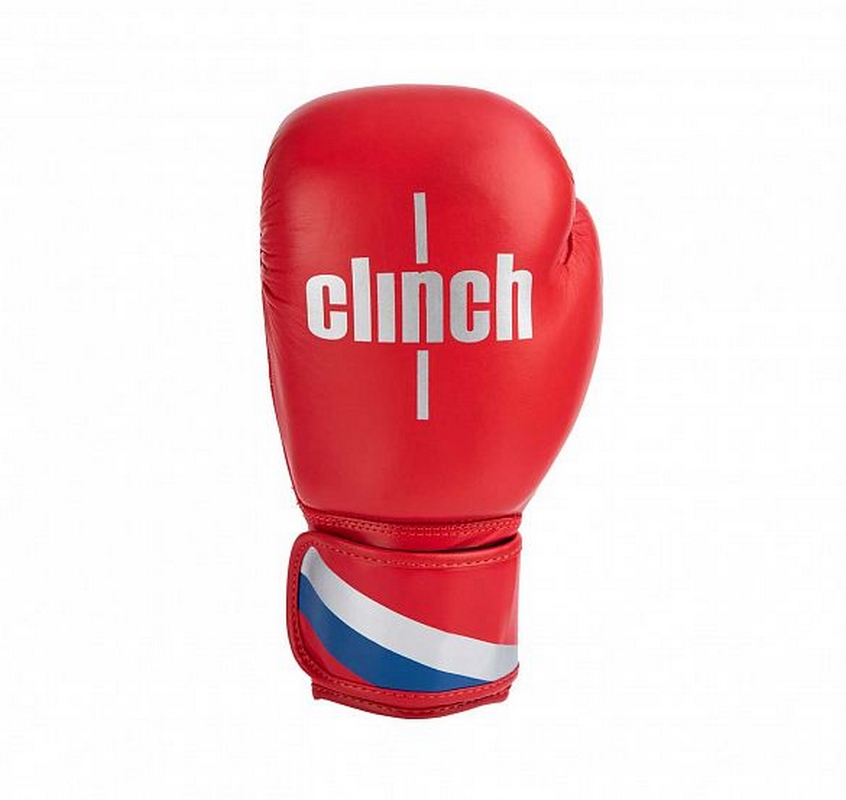 Перчатки боксерские Clinch Olimp Plus C155 красный
