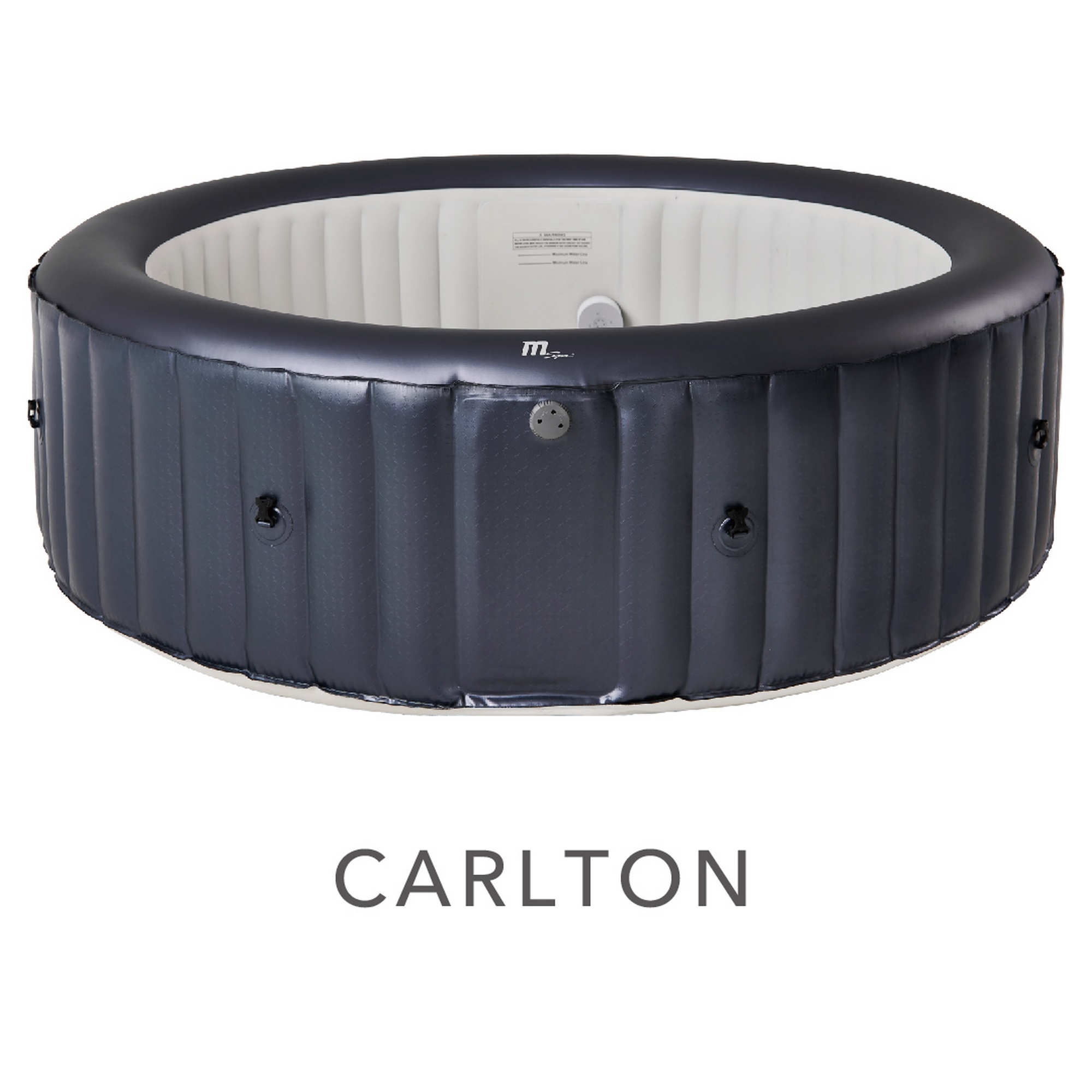 СПА-бассейн 204х70см, 930л, круглый, гидромассаж, аэромассаж MSpa Carlton M-CA062