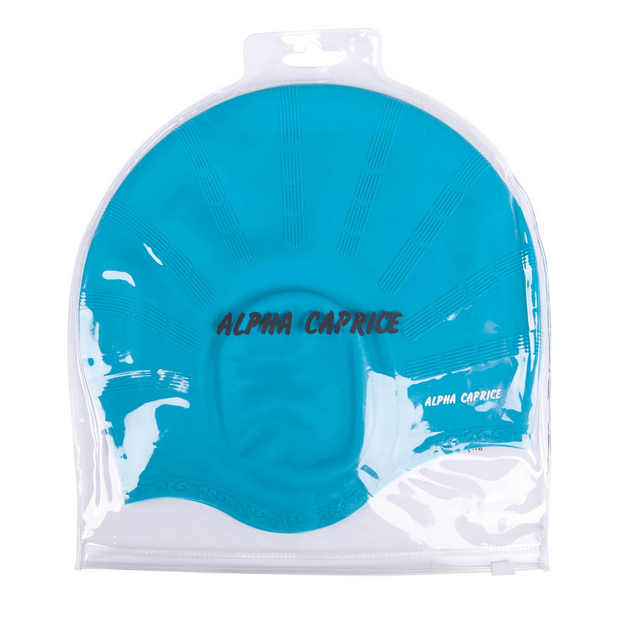 Шапочка для плавания с ушами Alpha Caprice SCU Turquoise