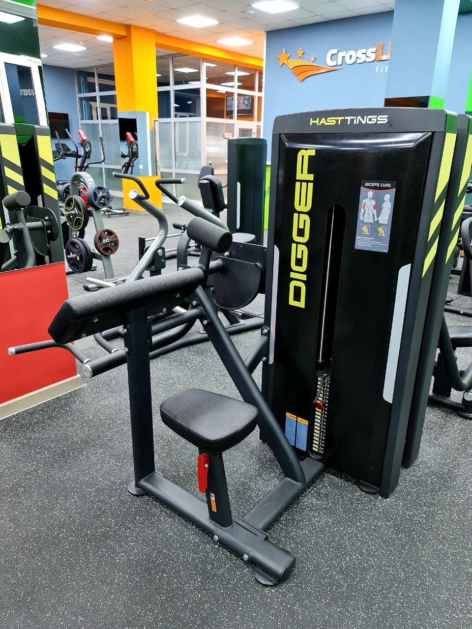 Бицепс-машина Hasttings Digger HD006-1 | Premium Fitness