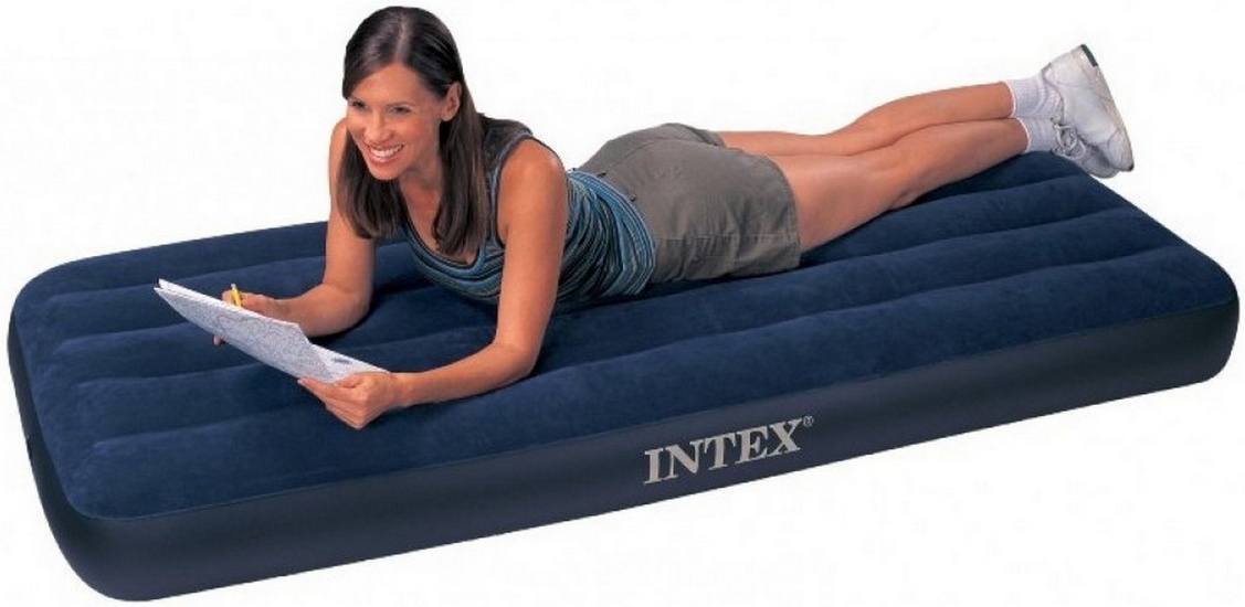 Надувной матрас Intex Dura-Beam Series Classic Downy 76х191х25 см 64756