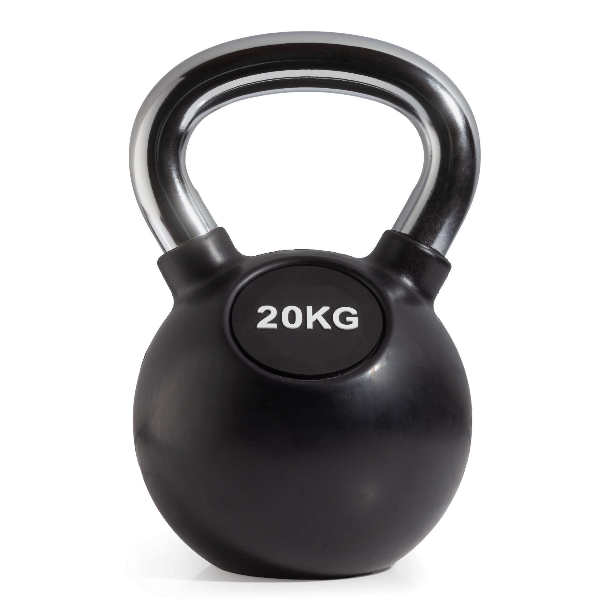 Гиря с резиновым покрытием 20 кг (модель: К-6) VictoryFit VF-KRU200