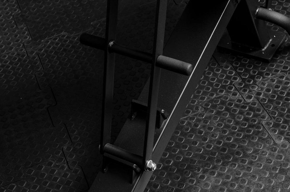 Скамья с регулировкой угла наклона YouSteel (СКР-1), цвет черный | Premium Fitness