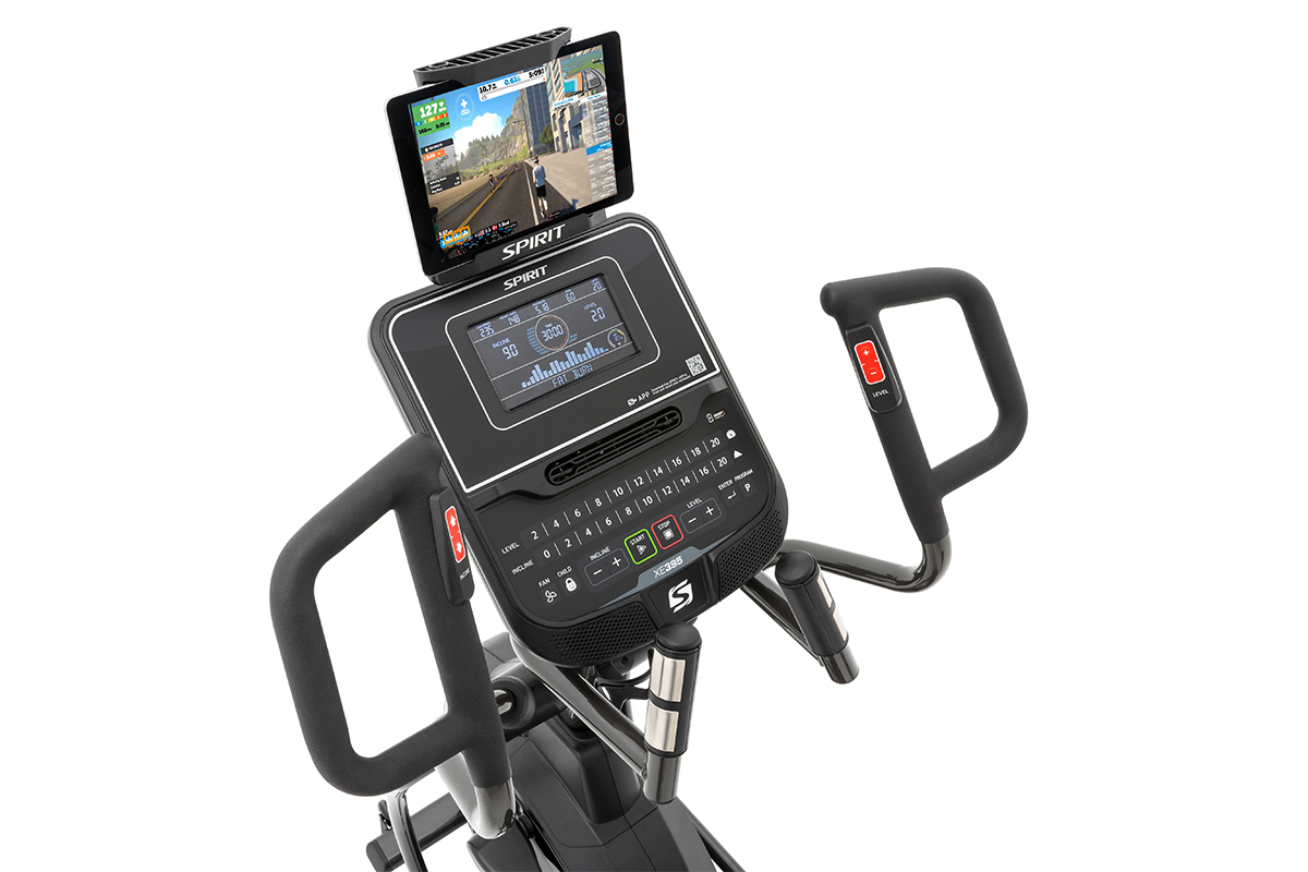 Эллиптический тренажер SPIRIT XE395BL Black