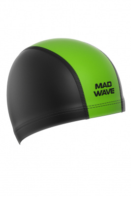 Текстильная шапочка Mad Wave Lycra duotone M0527 02 0 32W салатовый