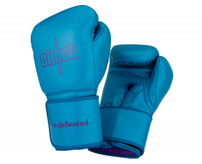 Перчатки боксерские Clinch Undefeated C161 светло-синий