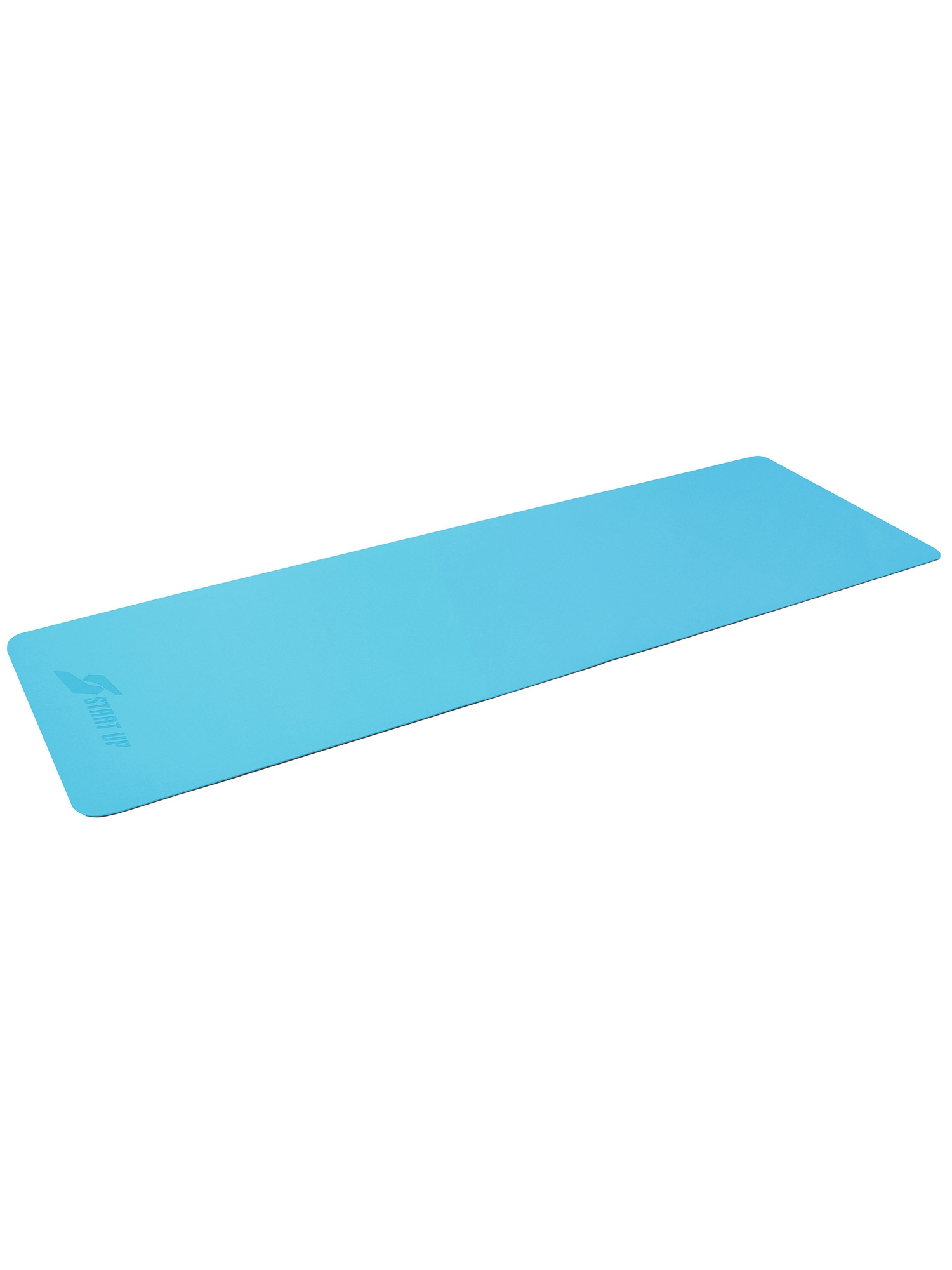 Коврик для фитнеса и йоги, TPE, 183х61х0,6см Start Up ZH-01 Blue\Gray
