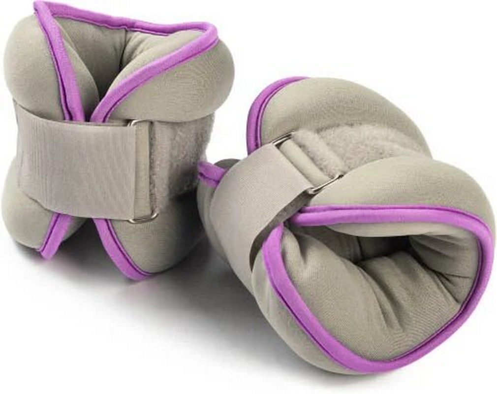 Комплект утяжелителей 2кг Sundays Fitness IR97843 серый\фиолетовый