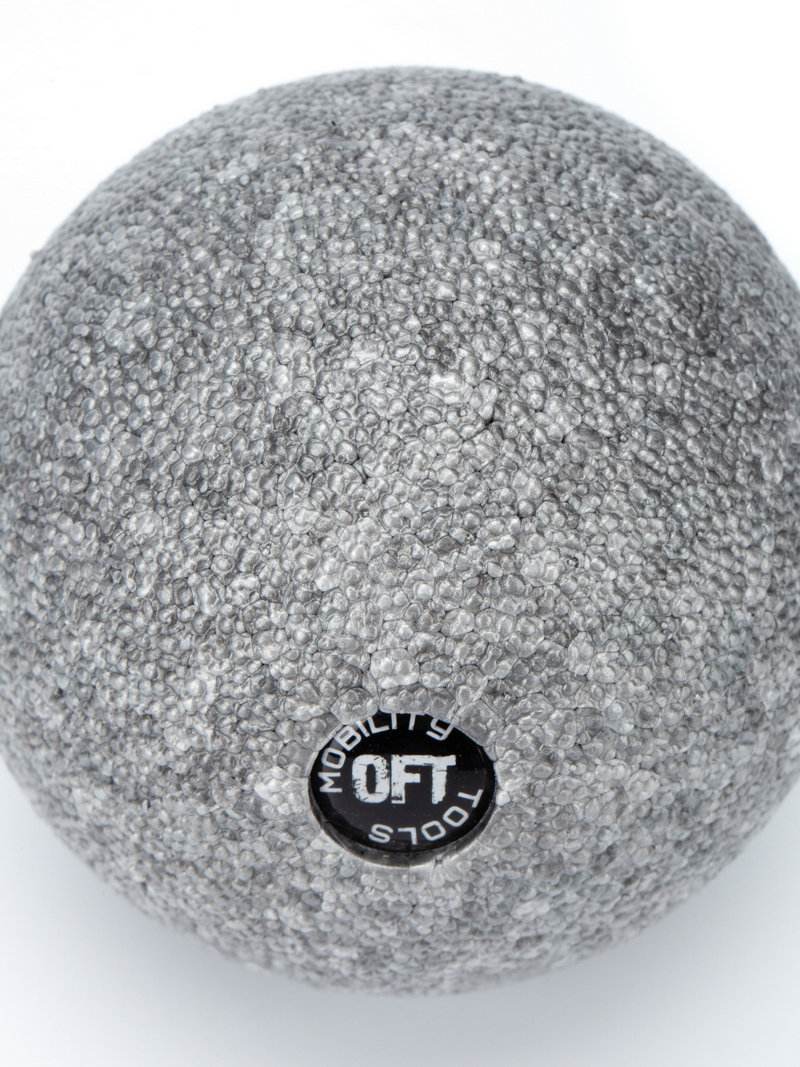 Шар массажный Original Fit.Tools одинарный 8 см FT-EPP-8SB серый
