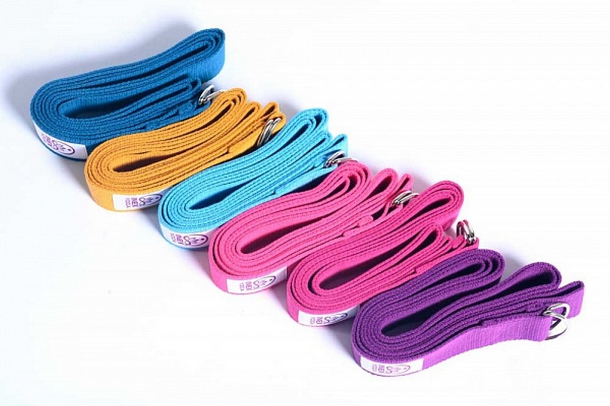 Ремень для йоги Inex Stretch Strap YSTRAP-651\24-BL-00 синий