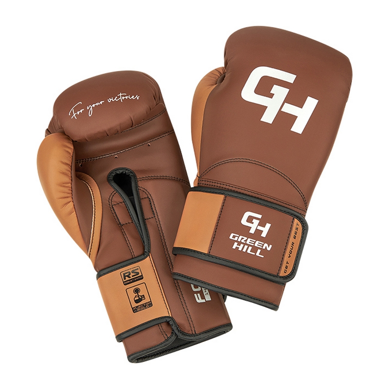 Боксерские перчатки Green Hill Force SPARRING CNBGKS-770 Коричнево-табачный