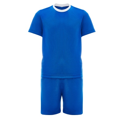 Форма футбольная игровая, полиэстер, Junior Torres Sport FJ-1022-06 васильково-белый