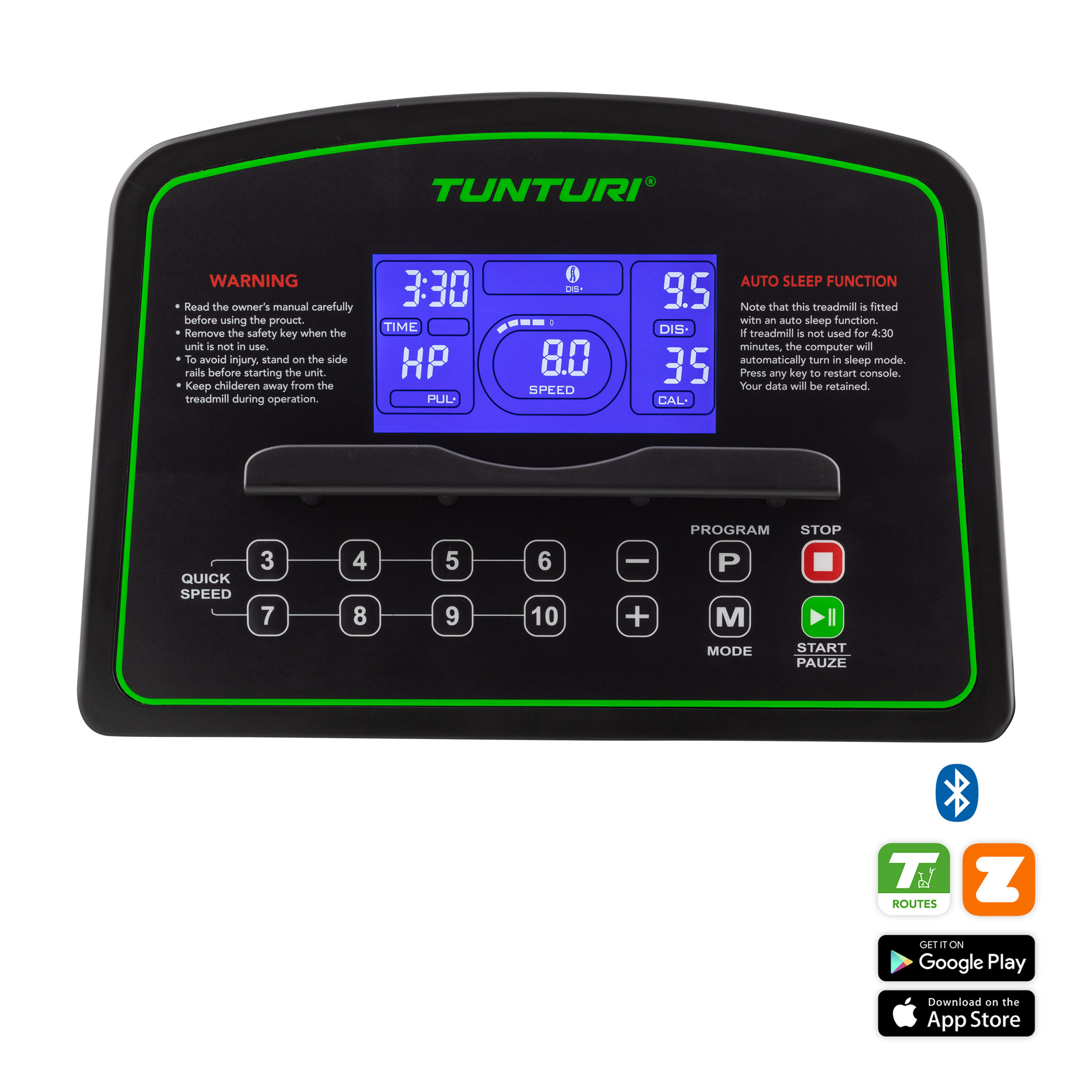 Беговая дорожка Tunturi Cardio Fit T35 23TCFT3050