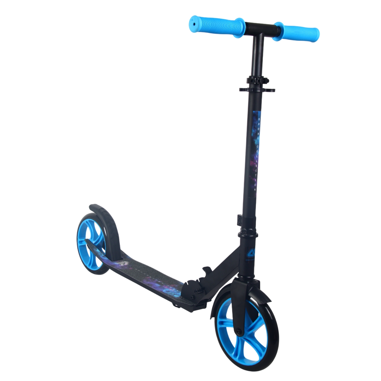 Самокат 200мм Sport Collection CK-SA200-1 black (фонарь и наклейка в подарок)