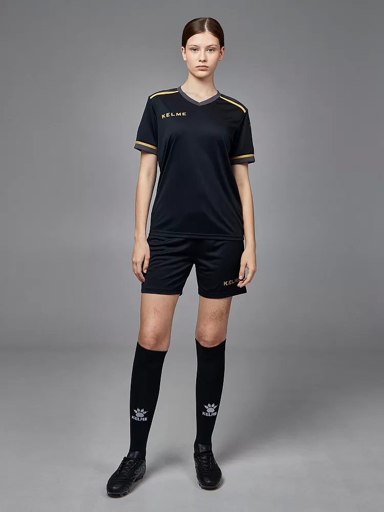 Футбольная форма Kelme Short Sleeve Football Uniform 3871001-037 Black
