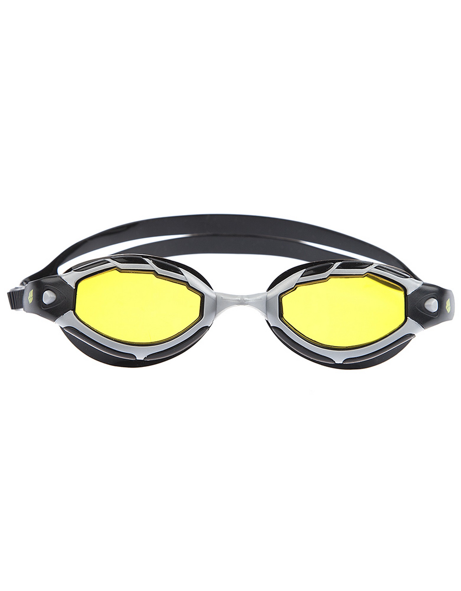 Очки для плавания Mad Wave Shark M0431 07 0 06W желтый
