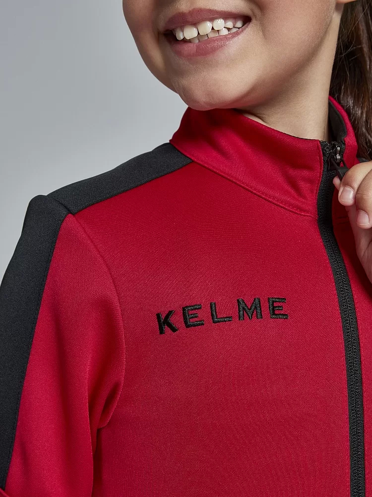 Детский спортивный костюм Kelme Tracksuit 3773200-611 Red\Black