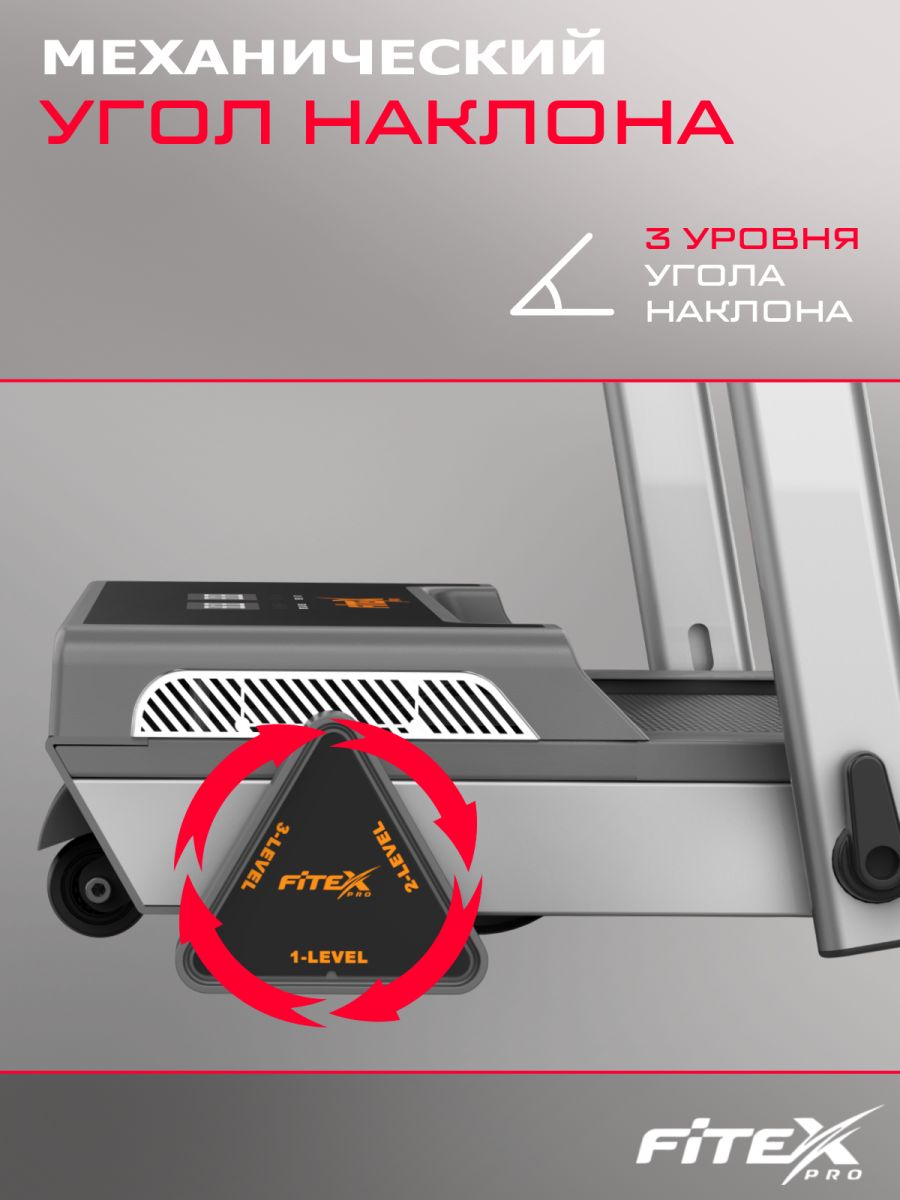 Электрическая беговая дорожка Fitex Pro WINGED