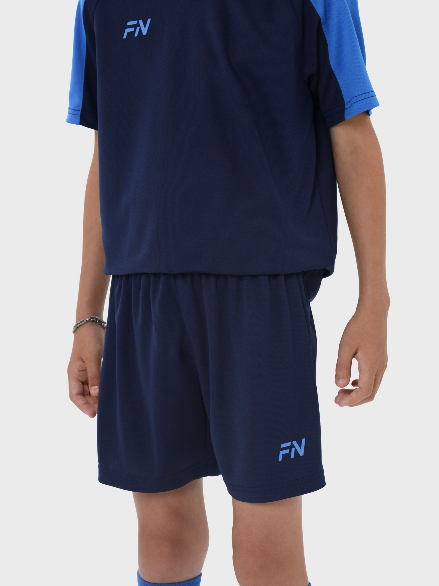 Детская футбольная форма FN Phantom Kid KFN4261022-424 Dark Blue\Blue