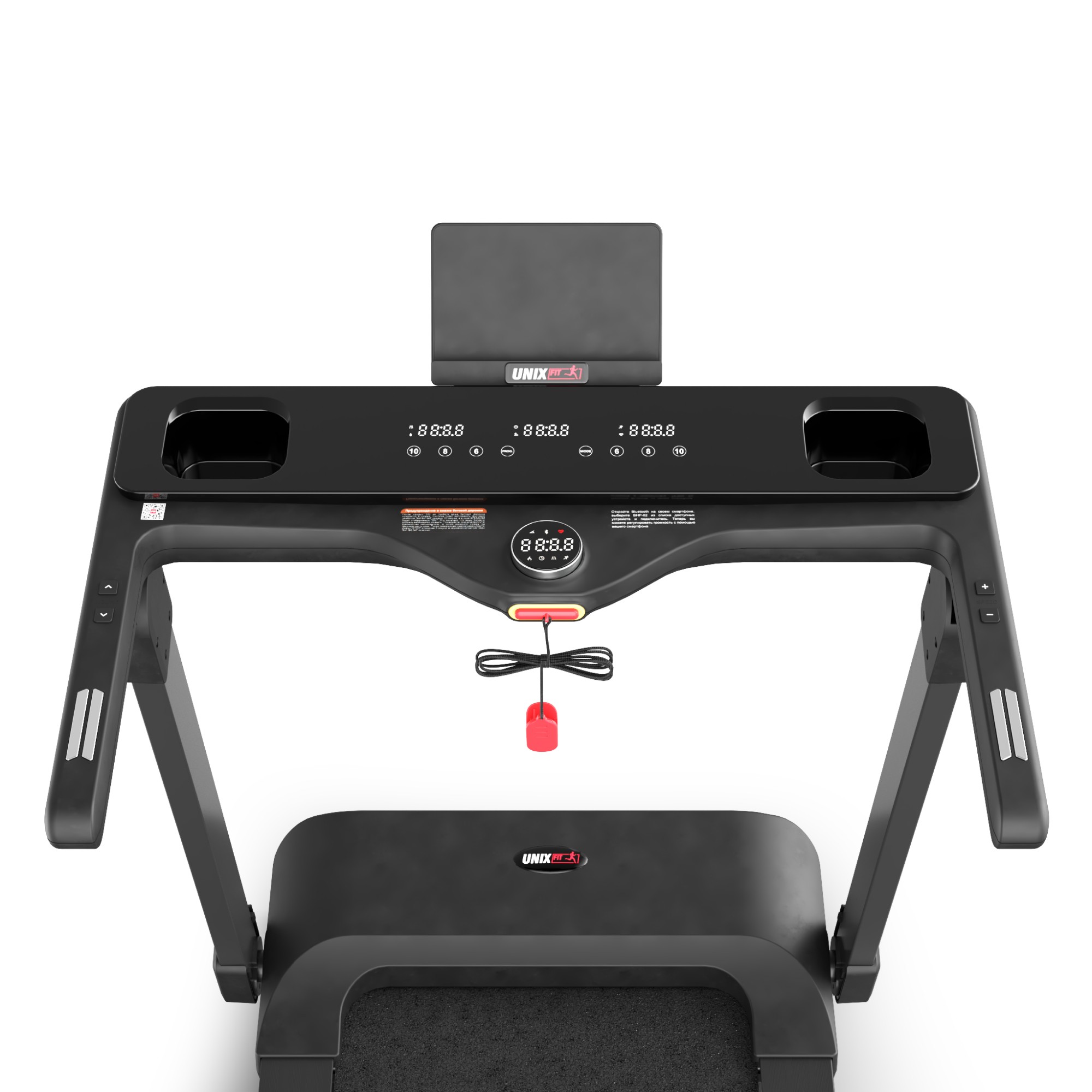 Беговая дорожка UnixFit Hi-tech F3 PLUS Space Grey TDHTF3PG