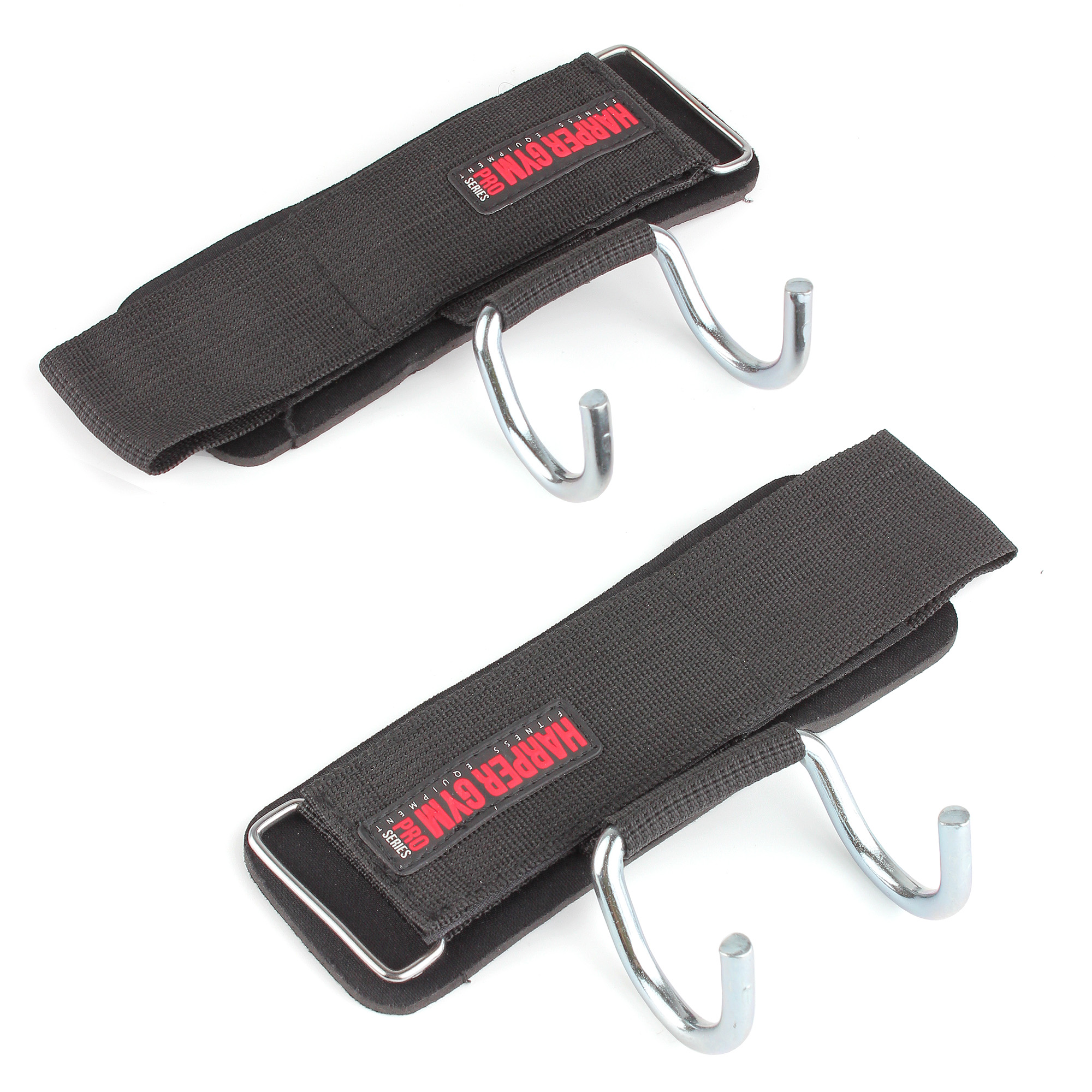 Крюки для перекладины и тяги Harper Gym Pro Series JE-2667 (пара)