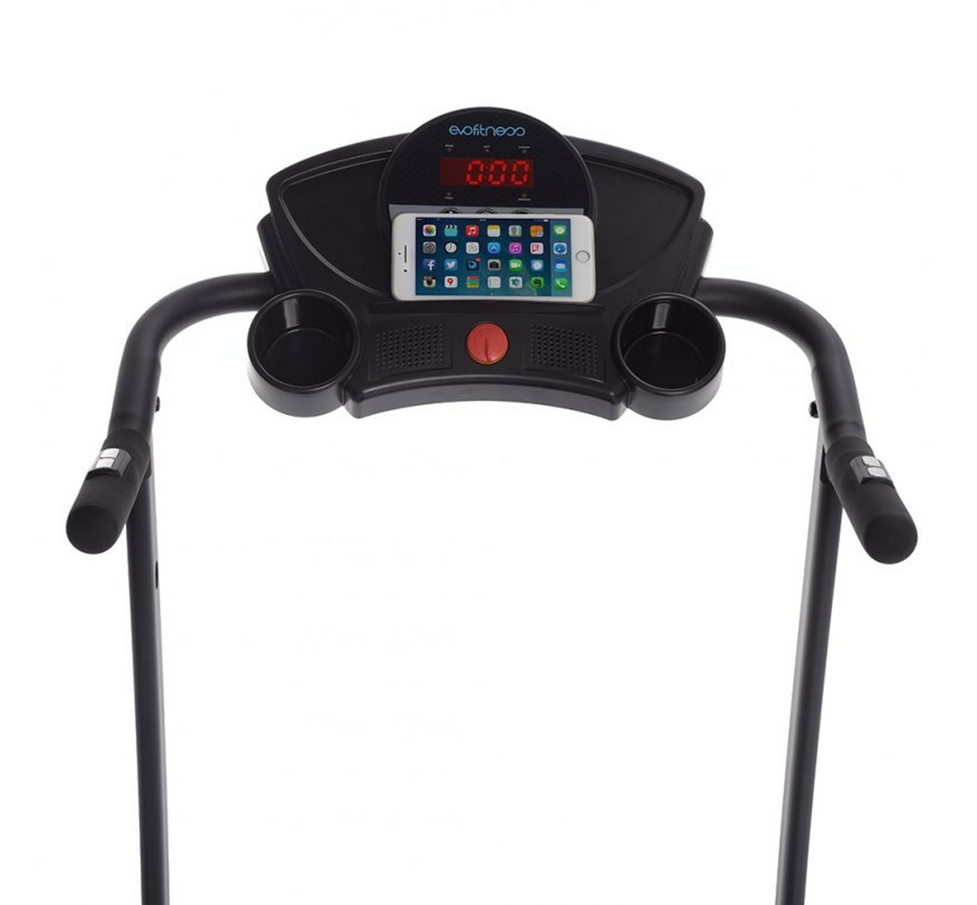 Беговая дорожка электрическая EVO Fitness Integra II Black (коврик в комплекте)