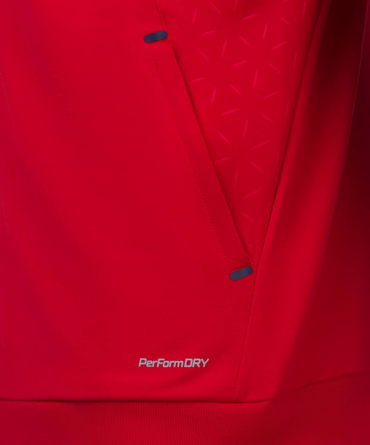 Джемпер тренировочный на молнии Jogel NATIONAL PerFormDRY Training FZ Jacket, красный